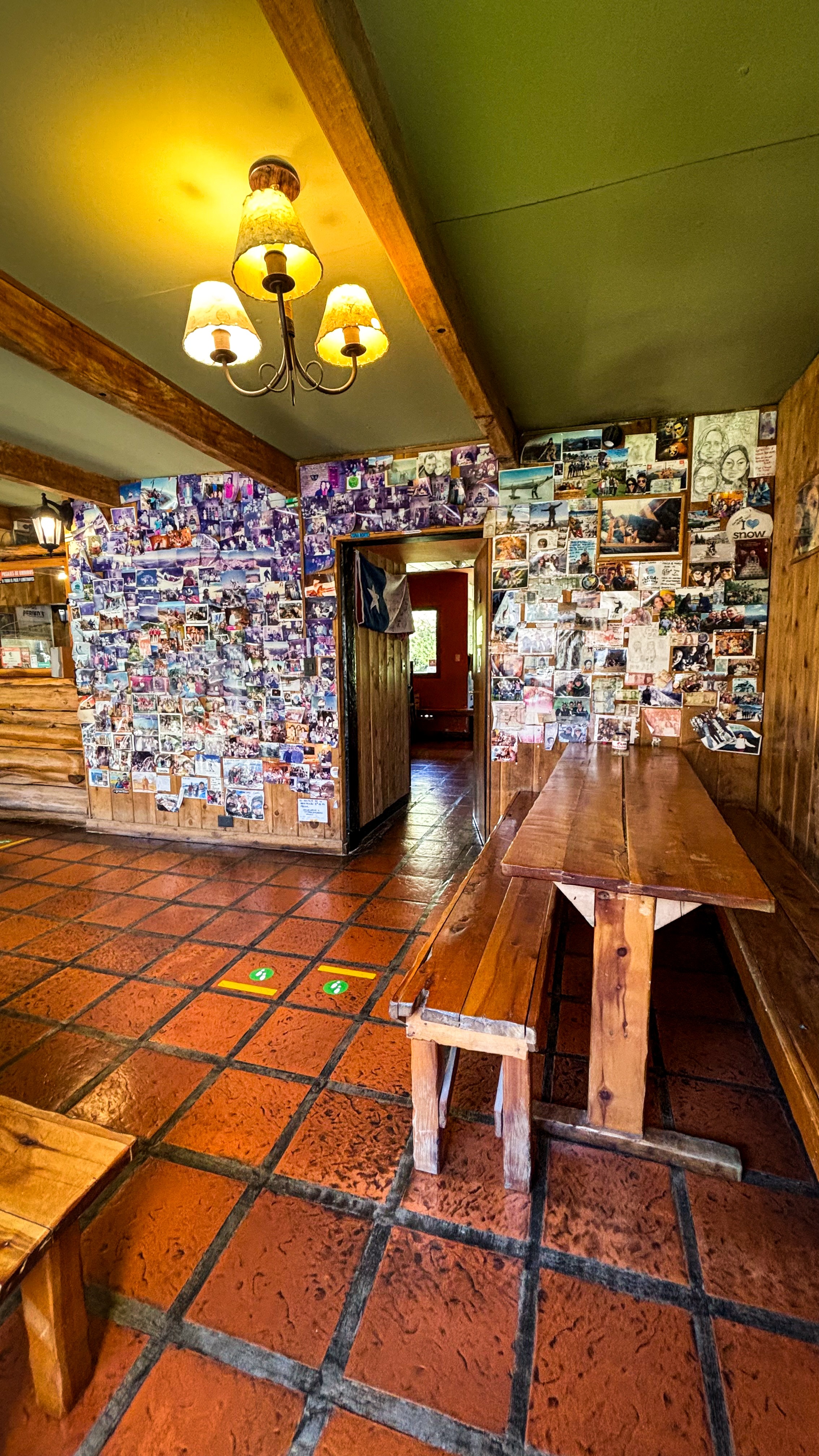 Comedor y Living de Periko's en Bariloche